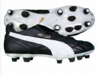 Football boot with screw-in studs